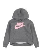 Nike Sportswear Sweatshirt 'CLUB FLEECE'  mørkegrå / lys pink