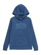 Jack & Jones Junior Sweatshirt 'CORP'  lyseblå / mørkeblå