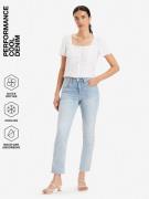 LEVI'S ® Jeans '724™ High Rise Straight Performance Cool'  lyseblå