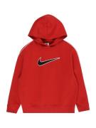 Nike Sportswear Sweatshirt  rød / sort / hvid