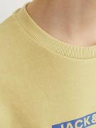 Jack & Jones Junior Sweatshirt  mørkeblå / gul