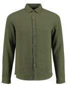 Key Largo Skjorte 'MSH FINCA'  mørkegrøn