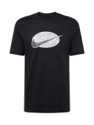Nike Sportswear Bluser & t-shirts 'SWOOSH'  grafit / lysegrå / sort / ...