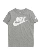 Nike Sportswear Shirts 'FUTURA EVERGREEN'  grå-meleret / hvid