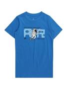 Nike Sportswear Shirts 'AIR 1'  ensian / lyseblå / sort / hvid