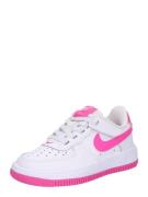 Nike Sportswear Sneakers 'Force 1'  pink / hvid