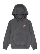 Nike Sportswear Sweatshirt 'Club Fleece'  mørkegrå / lyserød