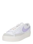 Nike Sportswear Sneaker low 'Blazer'  lysegrå / lavendel / hvid