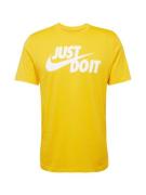 Nike Sportswear Bluser & t-shirts 'Swoosh'  gylden gul / hvid