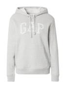 GAP Sweatshirt 'HERITAGE'  grå-meleret / hvid