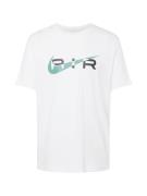 Nike Sportswear Bluser & t-shirts 'AIR'  smaragd / sort / hvid