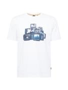 BOSS Bluser & t-shirts 'Mushroom'  opal / dueblå / sort / hvid