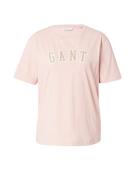 GANT Shirts  lysebrun / lyserød / hvid
