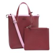 LACOSTE Håndtaske  lyserød / bordeaux