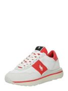Polo Ralph Lauren Sneaker low 'TRAIN 89'  rød / sort / hvid