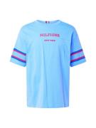 TOMMY HILFIGER Bluser & t-shirts  blå / lyseblå / rød