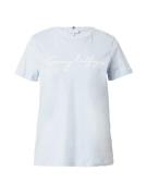 TOMMY HILFIGER Shirts  lyseblå / hvid