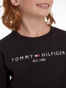 TOMMY HILFIGER Sweatshirt 'Essential'  blandingsfarvet / sort