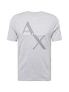 ARMANI EXCHANGE Bluser & t-shirts  grå-meleret / sort / hvid