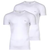 ARMANI EXCHANGE Bluser & t-shirts  sort / hvid