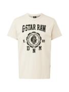 G-Star RAW Bluser & t-shirts  lysebeige / sort