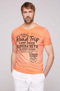 CAMP DAVID Bluser & t-shirts  orange / sort