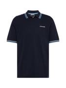 JACK & JONES Bluser & t-shirts 'PARKER'  navy / royalblå / hvid