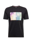 JACK & JONES Bluser & t-shirts 'Navin'  mint / lyseorange / sort