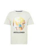 JACK & JONES Bluser & t-shirts 'Navin'  lysebeige / lysegul / pastelgr...