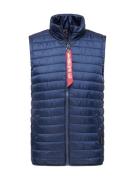 ALPHA INDUSTRIES Vest  navy / rød / sort / hvid