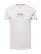 ALPHA INDUSTRIES Bluser & t-shirts  sølvgrå / lysegrå