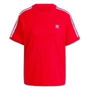 ADIDAS ORIGINALS Shirts  rød / hvid