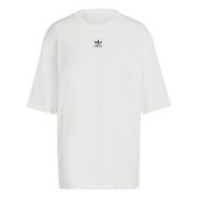 ADIDAS ORIGINALS Oversized bluse 'Essentials'  sort / hvid