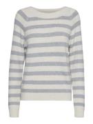 VERO MODA Pullover 'Doffy'  beige / grå