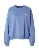 HOLLISTER Sweatshirt  blue denim / hvid