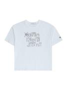 Calvin Klein Jeans Bluser & t-shirts  sølv / uldhvid