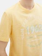 TOM TAILOR Bluser & t-shirts  gul / mint / hvid