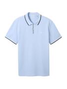 TOM TAILOR Bluser & t-shirts  lyseblå / mørkeblå / hvid