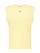 HUGO Bluser & t-shirts 'Dankto 241'  gul / pink / sort