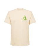 HUF Bluser & t-shirts 'TT Hallows'  beige / græsgrøn