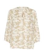 Kaffe Bluse 'Claire'  beige-meleret