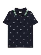 s.Oliver Shirts  navy / lime / offwhite