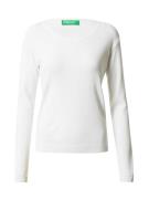 UNITED COLORS OF BENETTON Pullover  hvid