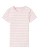 NAME IT Bluser & t-shirts 'SURAJA'  lyserød / hvid