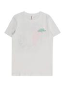 KIDS ONLY Bluser & t-shirts 'KOGINA'  grøn / pastelpink / hvid