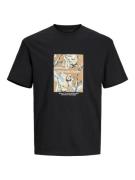 JACK & JONES Bluser & t-shirts 'JJSequoia'  camel / opal / lysegul / s...