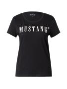 MUSTANG Shirts 'Alama'  sort / hvid