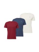 HOLLISTER Bluser & t-shirts  navy / bordeaux / hvid