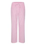 SAINT TROPEZ Bukser 'Elmiko'  lys pink / hvid