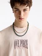 Pull&Bear Bluser & t-shirts  brun / lysebrun / pastelpink / hvid